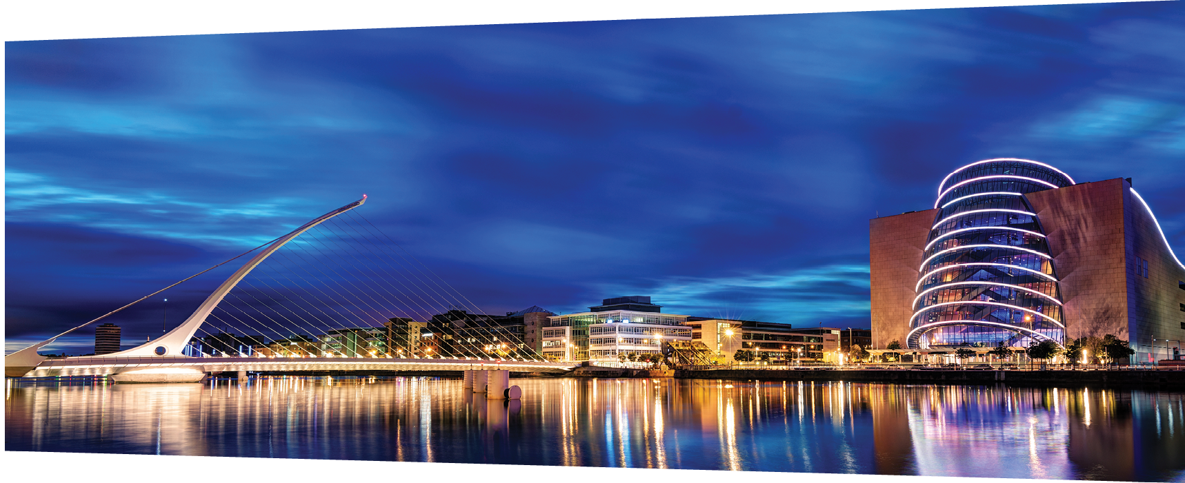 Samuel Beckett Bridge Dublin, Ireland taken in 2015